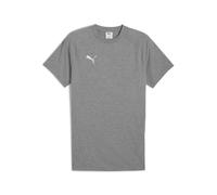 Puma Herren T-Shirt teamEVOSTRIPE Tee 659953-33 L Medium Gray Heather-PUMA Silver-PUMA White
