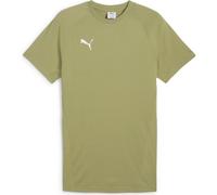 Puma Teamevostripe Tee calming green-puma silver-puma white (40) XS