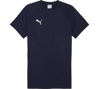 Puma TEAMEVOSTRIPE TEE Herren T-Shirt, dunkelblau, größe M