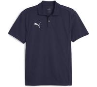 Puma teamFINAL Casuals Herren Poloshirt, blau, Gr. L