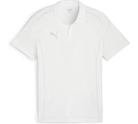 Puma teamFINAL Casuals Herren Poloshirt, weiß XL