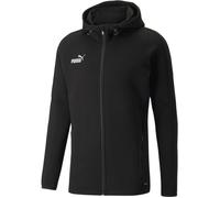 PUMA teamFINAL Casuals Hooded J Fussball Jacken Herren - Schwarz S PUMA BLACK