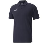 Puma TeamFINAL Casuals Polo Herren Poloshirt, blau, Gr. S