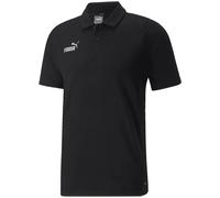 Puma TeamFINAL Casuals Polo Herren Poloshirt, schwarz, Gr. L