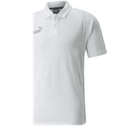 Puma TeamFINAL Casuals Polo Herren Poloshirt, weiß, Gr. XL