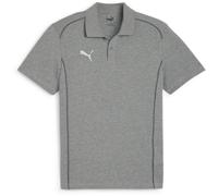 PUMA teamFINAL Casuals Poloshirt Herren 33 - medium gray heather/puma silver XXL