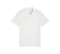 PUMA teamFINAL Casuals Poloshirt Herren 04 - PUMA white/PUMA silver XXL