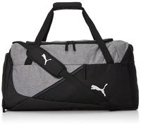 PUMA Teamfinal Teambag M Sporttasche, Schwarz/Grau meliert, mittelgroß, One Size
