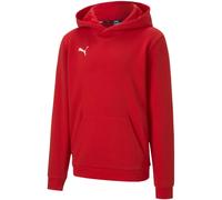 Puma TeamGOAL 23 Casuals Kinder Kapuzensweater, rot 152