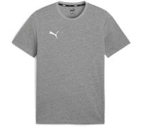 Puma Unisex Teamgoal Casuals Tee Jr T-Shirt, Medium Grey Heather-Puma White, 164 EU
