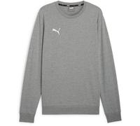 PUMA teamGOAL Casuals Crew Neck Sweatshirt Herren 33 - medium gray heather/puma white M