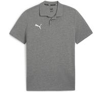 Puma Herren Poloshirt Teamgoal 23 Casuals mittelgrau meliert / Puma Weiß XL