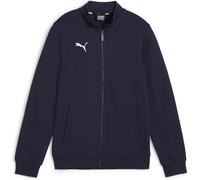 Puma teamGOAL Casuals Hooded Junior Jungen Sweatshirt, blau 140