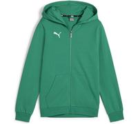 Puma teamGOAL Casuals Hooded Junior Jungen Sweatshirt, grün 128