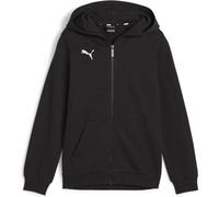 Puma teamGOAL Casuals Hooded Junior Jungen Sweatshirt, schwarz 116