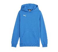 Puma teamGOAL Casuals Hoodie Kinder blau weiß - Gr. 116