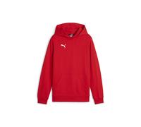 Puma Jungen Teamgoal Casuals Hoody Jr Pullover, Puma Red-Puma White, 140 EU