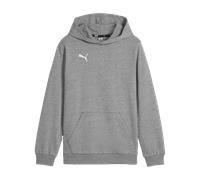 Puma Jungen Kapuzenpullover Teamgoal Casuals Hoody Jr Medium Gray Heather/Puma White 164 EU