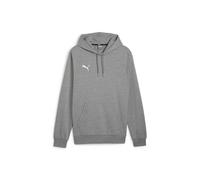 PUMA Herren Pullover teamGOAL Casuals Hoody Medium Gray Heather-PUMA White S