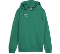 Puma Kinder Kapuzenpullover teamGOAL Casuals Hoody Jr 658619-05 Sport Green-Puma White Größe 116