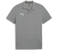 Puma Teamgoal Casuals Polo medium gray heather-puma white (33) XS