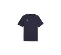Puma teamGOAL Casuals T-Shirt Jr - Blau/Weiß - Gr. 140