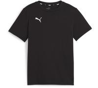 Puma Unisex Teamgoal Casuals Tee Jr T-Shirt, Puma Black-Puma Weiß, 116 EU