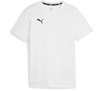 PUMA Unisex Teamgoal Casuals Tee Jr T-Shirt, Puma White-puma Black, 116 EU