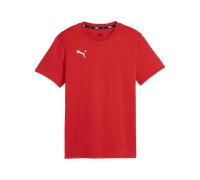 PUMA teamGOAL Casuals T-Shirt Kids Rot Weiss F01 176 rot