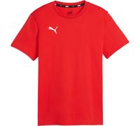 PUMA teamGOAL Casuals T-Shirt Kids Rot Weiss F01 140 rot