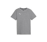 Puma Teamgoal Casuals Tee Jr medium gray heather-puma white (33) 140
