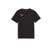 Puma Unisex Teamgoal Casuals Tee Jr T-Shirt, Puma Black-Puma Weiß, 140 EU