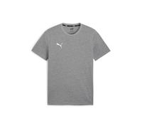 PUMA teamGOAL Casuals T-Shirt Herren 33 - medium gray heather/puma white M