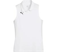 PUMA teamGOAL Poloshirt Damen 04 - PUMA white/PUMA black/feather gray L