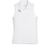 PUMA teamGOAL Poloshirt Damen 04 - PUMA white/PUMA black/feather gray S
