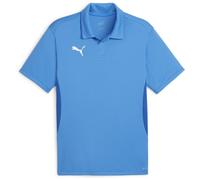 PUMA teamGOAL Poloshirt Herren 02 - electric blue lemonade/puma white/puma team royal L