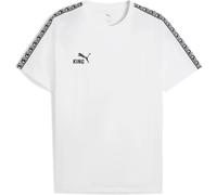 Puma teamKING Herren T-Shirt, weiß M
