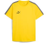 PUMA teamKING T-Shirt Herren 07 - faster yellow/puma black/puma black XL