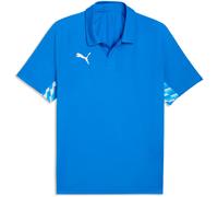 Puma teamLIGA26 Sideline Polo electro royal-puma white-electro royal (02) M