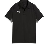 Puma teamLIGA26 Sideline Polo Jr puma black-puma white-flat dark gray (03) 116