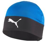 PUMA teamLIGA Beanie Kinder Mütze electric blue lemonade/puma black