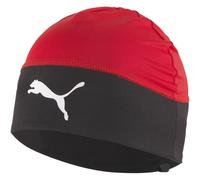 PUMA Beanie teamLIGA Kinder Mütze Rot/Schwarz
