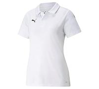 PUMA Poloshirt teamLIGA Sideline Damen Weiß/Schwarz XL