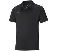 Puma TeamLIGA Sideline Polo Kinder Poloshirt, schwarz, Gr. 128