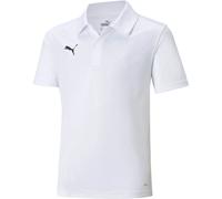Puma TeamLIGA Sideline Polo Kinder Poloshirt, weiß 176