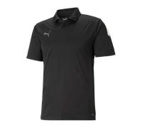 PUMA Herren Teamliga Sideline Polo Shirt, Puma Black-Puma White, XL
