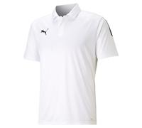 PUMA Herren Teamliga Sideline Polo Shirt, Weiß, M EU