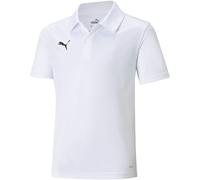PUMA teamLIGA Sideline Poloshirt Kinder PUMA white/PUMA black 116