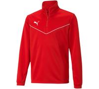 PUMA teamRISE 1/4-Zip Top Kinder 01 - PUMA red/PUMA white 164