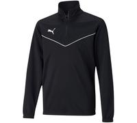 PUMA teamRISE 1/4-Zip Top Kinder 03 - PUMA black/PUMA white 128